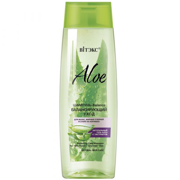 Vitex ALOE +7 EXTRACTS Shampoo-Balance Balancing hair care 400ml